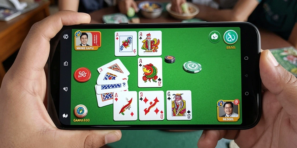 Tampilan seru gameplay Gaple di 8364 yang mengasyikkan.