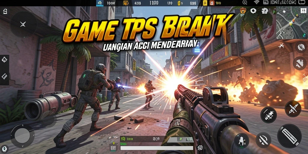 Screenshot gameplay IDROK menampilkan aksi seru dan momen mendebarkan.