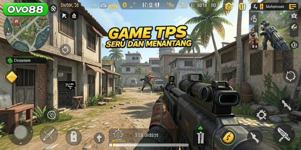 Tampilan menarik dari OVO88 dengan aksi pertempuran TPS yang intens.