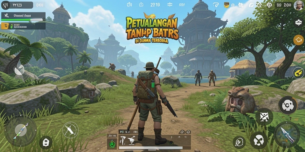 Gameplay menarik dalam dunia terbuka yang luas.